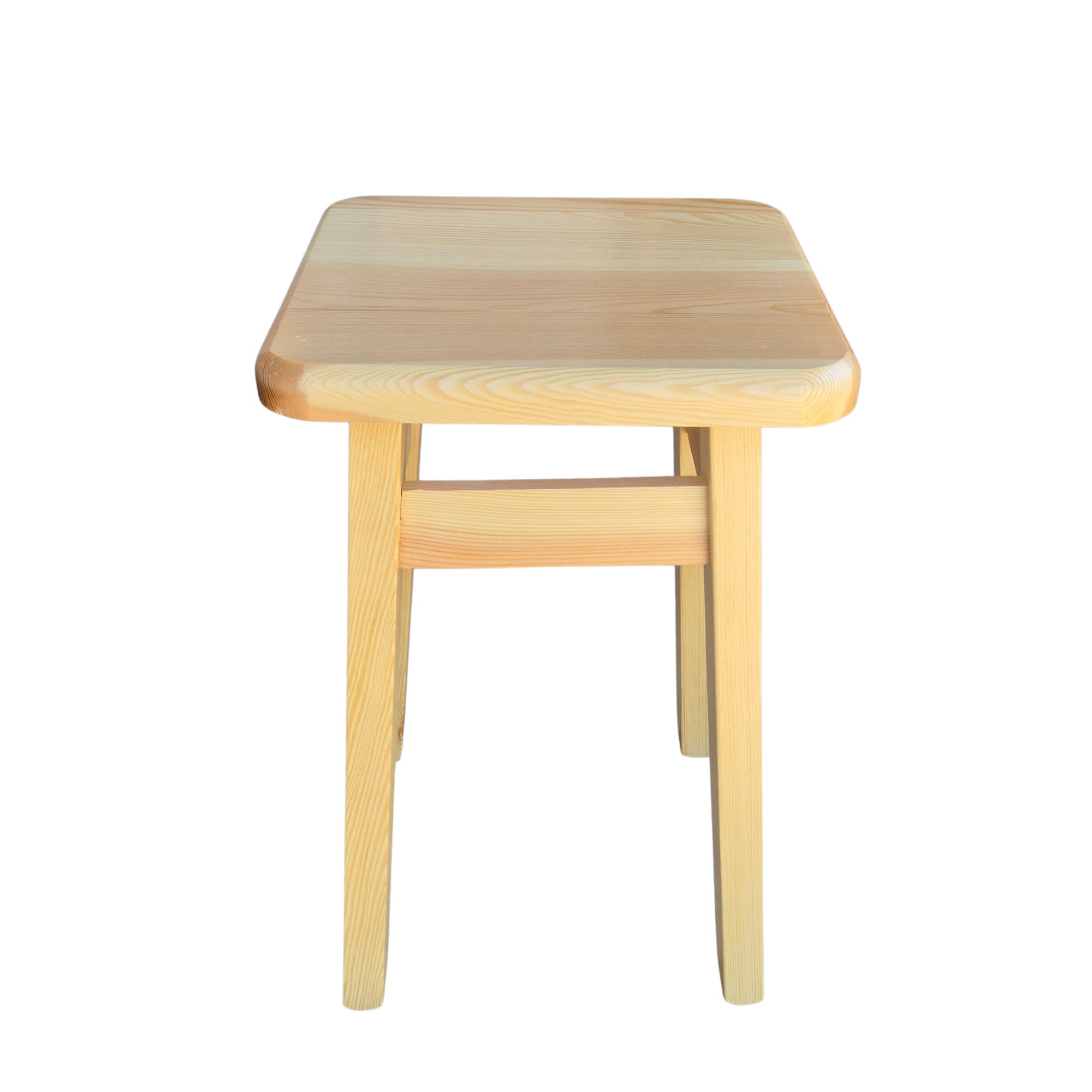 TABORET DREWNIANY DO KUCHNI KLASYCZNY 45 cm drewben