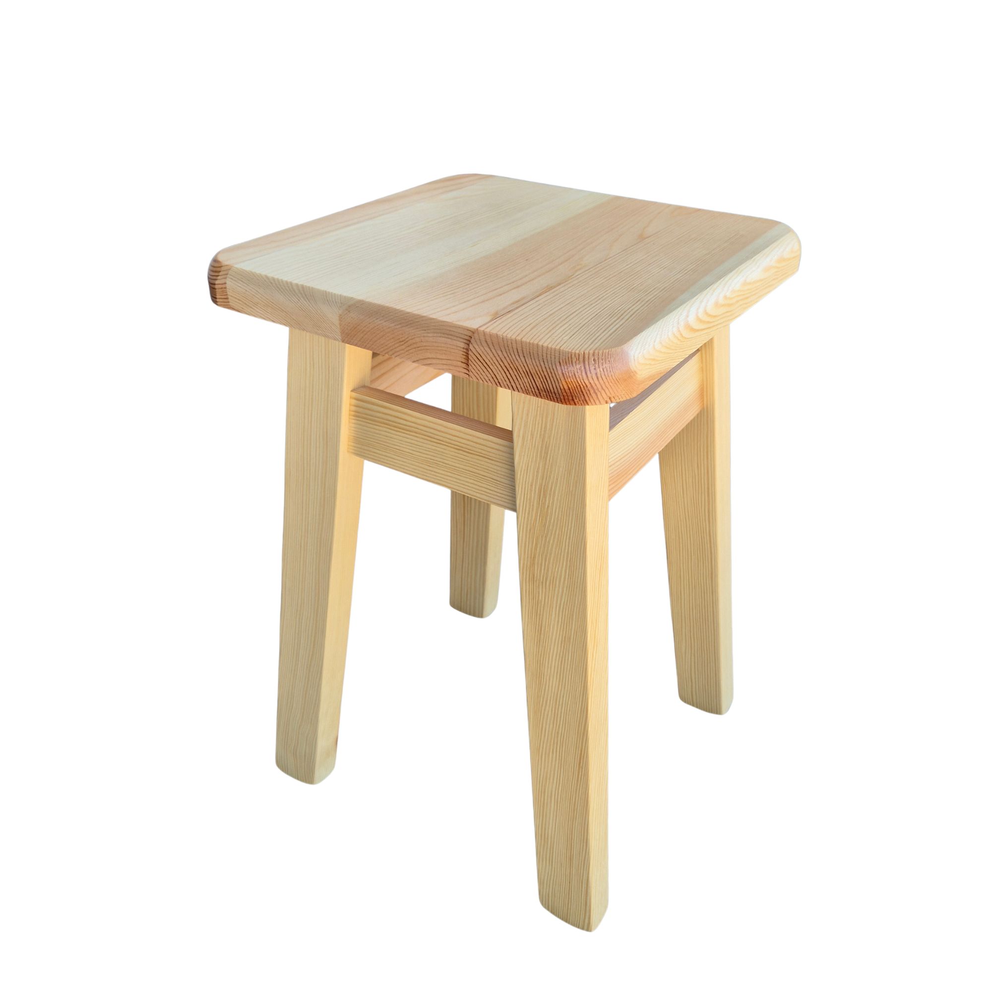 TABORET DREWNIANY DO KUCHNI KLASYCZNY 45 cm drewben