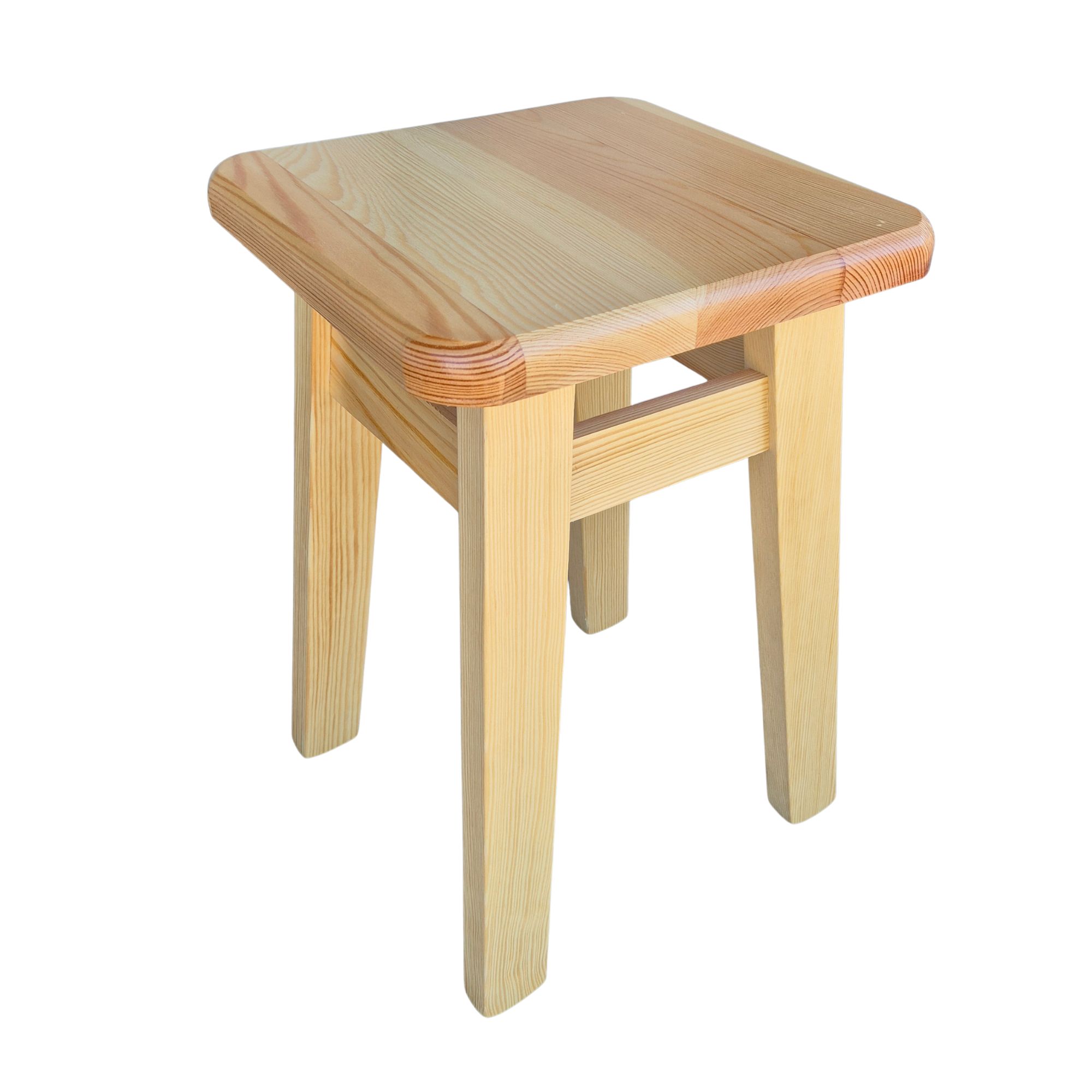 TABORET DREWNIANY DO KUCHNI KLASYCZNY 45 cm drewben